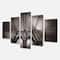 Designart - Brooklyn Bridge in NYC USA - Grey - Extra Large Canvas Art Print